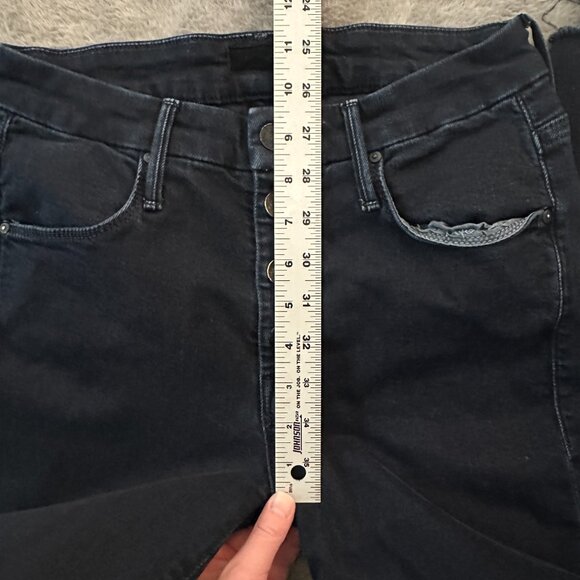 Mother Jeans The Pixie Ankle Fray Women's 26 Holding Hands Tightly Skinny - Picture 9 of 10